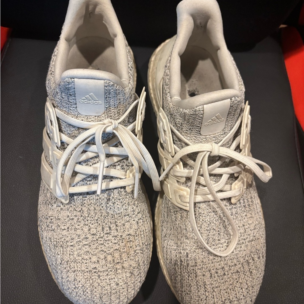Adidas White Boost Sneakers